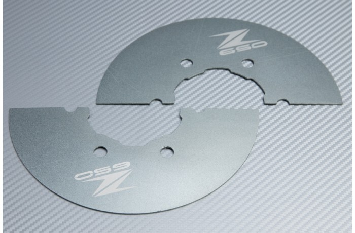 Bouchon de fourche titane en alu anodisé pour KAWASAKI NINJA 650 EX650M - 4