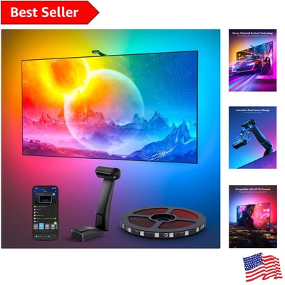 Dual Camera TV Backlight: Unlimited Colors with App Control and DreamView