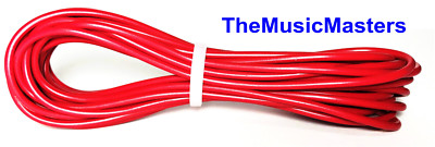 Red 16-Gauge Primary Wire – 25-Foot Roll, Copper Core, USA Made