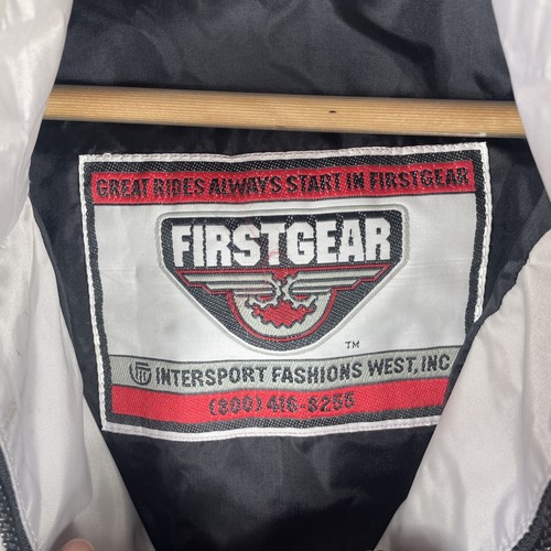 Firstgear Motorcycle Riding Jacket Waterproof Splash Outerwear Coat Size Medium - Picture 4 of 14