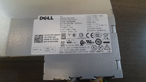Alimentation Dell Optiplex 7450 AIO - Réf :0X1V9H AC155EA-01 - Photo 2/2