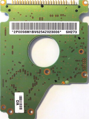 Hitachi DK23CA-20F B/A0B4 C/A AJ100 08K9633 (SH273) 20gb IDE 2.5'' PCB