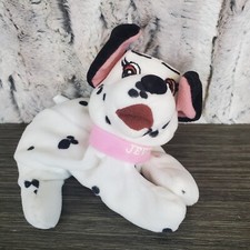 101 Dalmatians "Jewel" Disney Store Plush Bean Bag Figure 7" Beanie Puppy