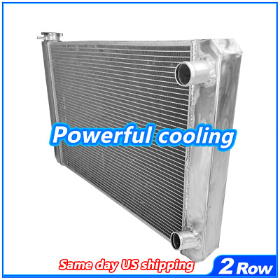 All Aluminum Racing Radiator For Chevy SBC 350 Double Pass 31