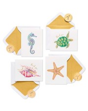 Papyrus Thank You Cards with Envelopes, Sea Creatures 20-Count 