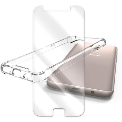 Screen Protector Premium Real TPU Case f Samsung Galaxy Express Prime 3 SM-J337A