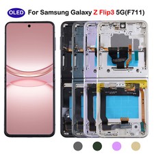 OLED For Samsung Galaxy Z Flip3 5G F711U LCD Display Screen Assembly Replacement