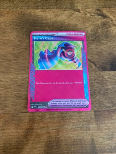 2024 Pokemon Hero’s Cape Ace Spec Trainer Card 152/162 - NM-MT Pack Fresh - 第 1/2 張圖片