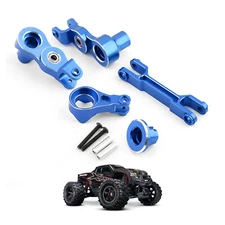 Steering Set Upgraded Parts Aluminum Metal for 1/5 TRAXXAS X-MAXX