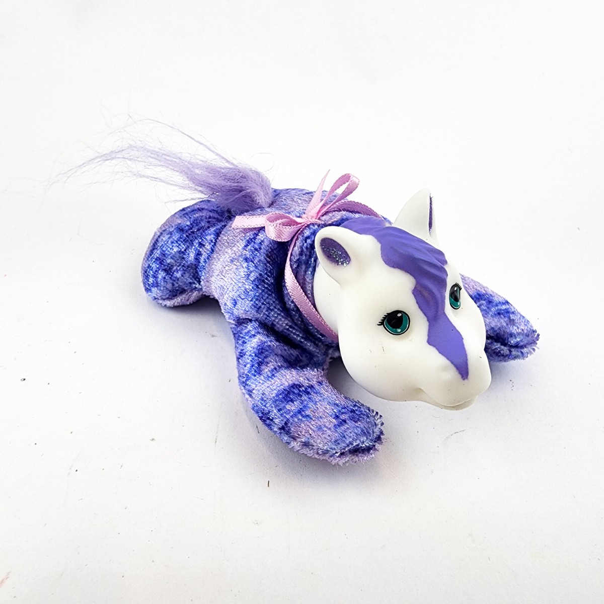 Hasbro Pony Surprise Plush Replacement Purple White Horse Mini