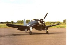 CHANCE-VOUGHT F4U-1 CORSAIR (Spannweite: 2082mm). Modellbauplan