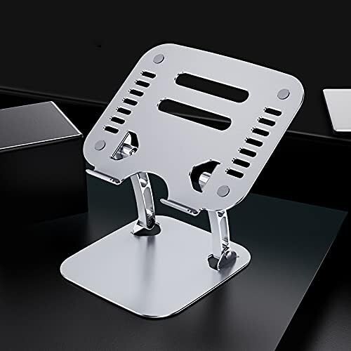 Support pour ordinateur portable, support élévateur pliable en forme de Z pour ordinateur portable jusqu'à 17 pouces - Photo 2/9