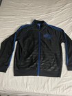 Adidas Orlando Magic Black Spellout Full Zip Warm Up Track Jacket Size S