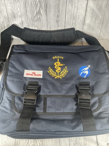 Vintage Bsava Congress Royal Canin Satchel / Messenger Bag Scarce Veterinary Vet