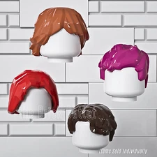 LEGO Minifig Men's Hair "NEW" - All Styles & Colors Available Including RARE!