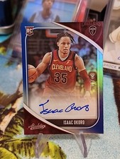 2020-21 Absolute Memorabilia Variations Level 2 /49 Isaac Okoro Rookie Auto RC