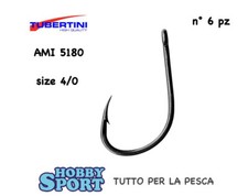 AMI TUBERTINI  SERIE 5180 SIZE 4/0  CON OCCHIELLO DRITTO TRAINA SERRA