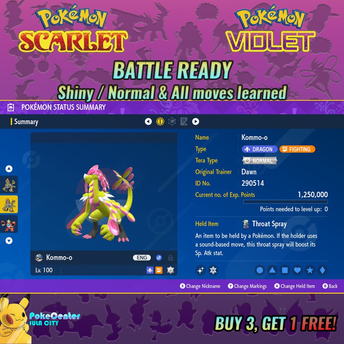 Shiny Koraidon 🟣Event Paldea American GameStop ❤️ Scarlet Violet - Foto 12