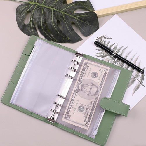 Money Saving Binder, Savings Challenges Book with for Cash Envelopes, 12pcs Z... - Picture 6 of 7