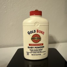 Gold Bond Medicated Baby Powder Cornstarch Plus Triple Action Relief 4 oz NEW