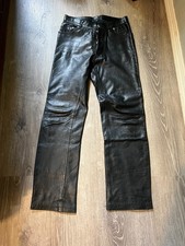Helmut Lang 1998 Black Leather Pants