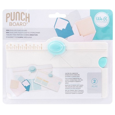 Mini Envelope Punch Board Create Unique Envelopes Quickly Perfect for Crafting