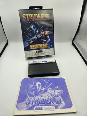 Strider II 2  SEGA Master System  OVP  + Anleitung GEBRAUCHT 