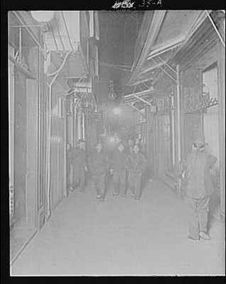 San Francisco California Chinatown 1890s Street of Gamblers Night Group