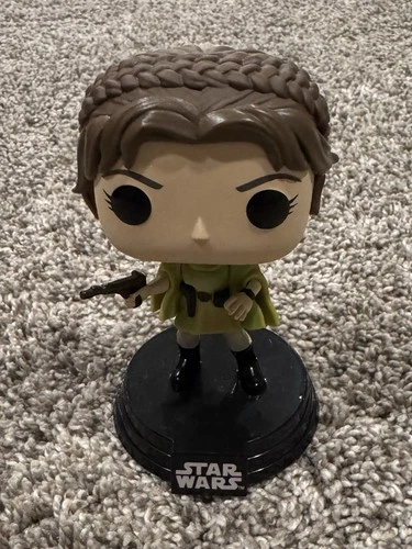 🟢 Funko Pop! STAR WARS: Return of the Jedi 40th Princess Leia 607 Endor Figure