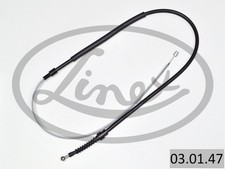 HANDBREMSSEIL SEILZUG RECHTS FÜR SKODA OCTAVIA II COMBI (1Z5) - LINEX 03.01.47