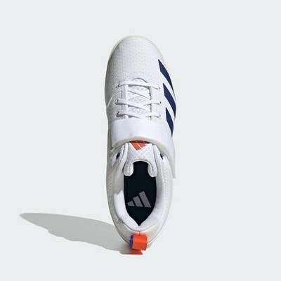 adidas Powerlift 5 Weightlifting Cloud White Dark Blue  display picture 3
