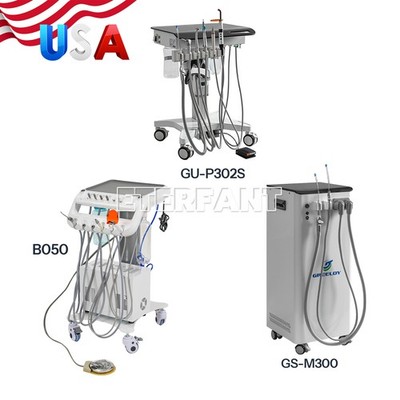 ETERFANT Dental Suction Unit System High Volume/Delivery Cart Treatment Unit 