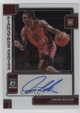 2022-23 Panini Donruss Optic Signature Series Jabari Walker #SS-JBW Auto v9t