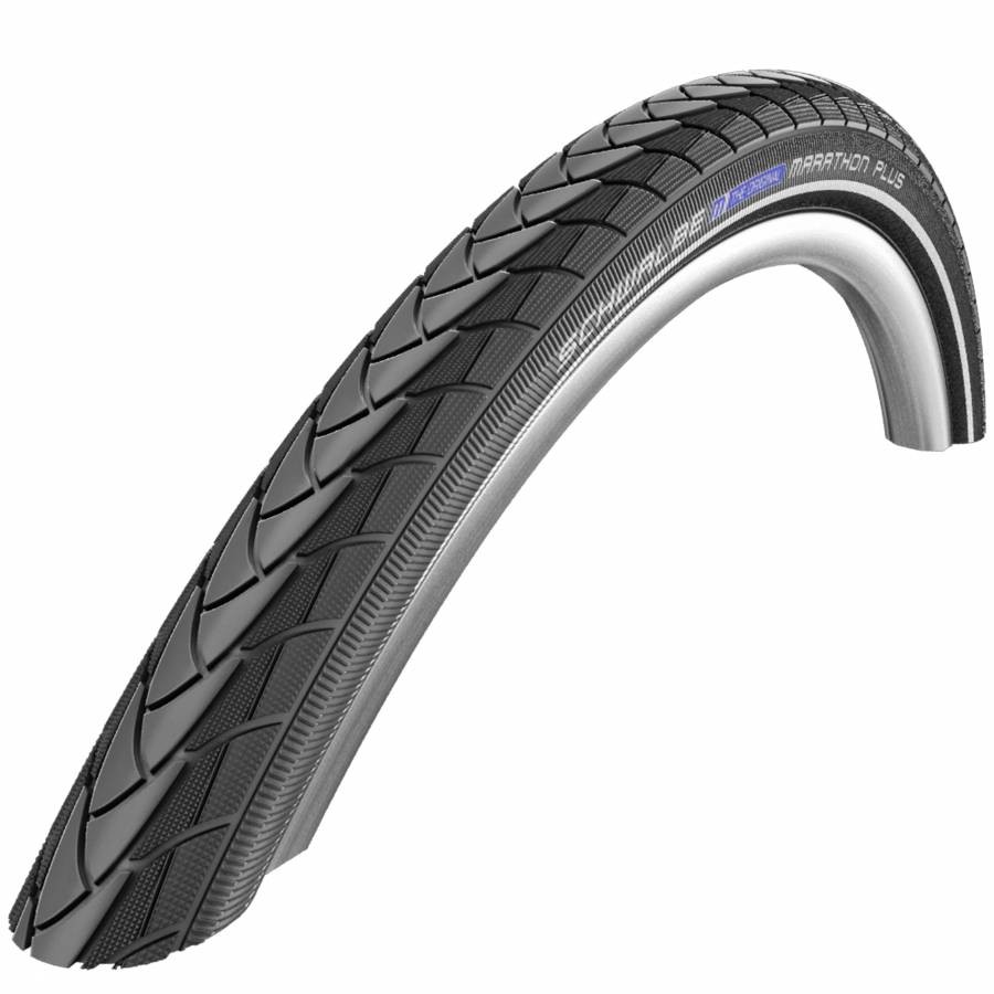 Pneumatico VTC urbano 700 x 28 Schwalbe Marathon Plus nero TR (28-622) rinforzo
