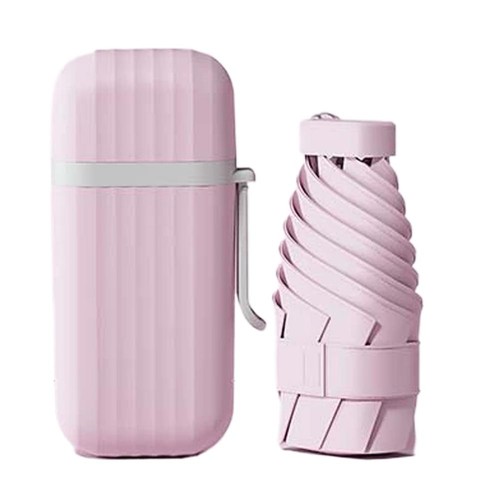 Small Mini Umbrella with A Compact Design Featuring A Shell and A Small Sunshade - Picture 4 of 28