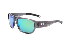 Under Armour Men's 60mm Grey Crystal Sunglasses UASCORCHER-CBL-60