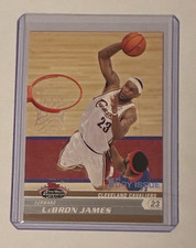 2007-08 LeBron James Topps Stadium Club 1st day Issue #23 Ser.# 292/1999
