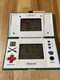 Zelda - Nintendo Multi Screen Game & Watch (1989) ZL-65 Tested - Works!