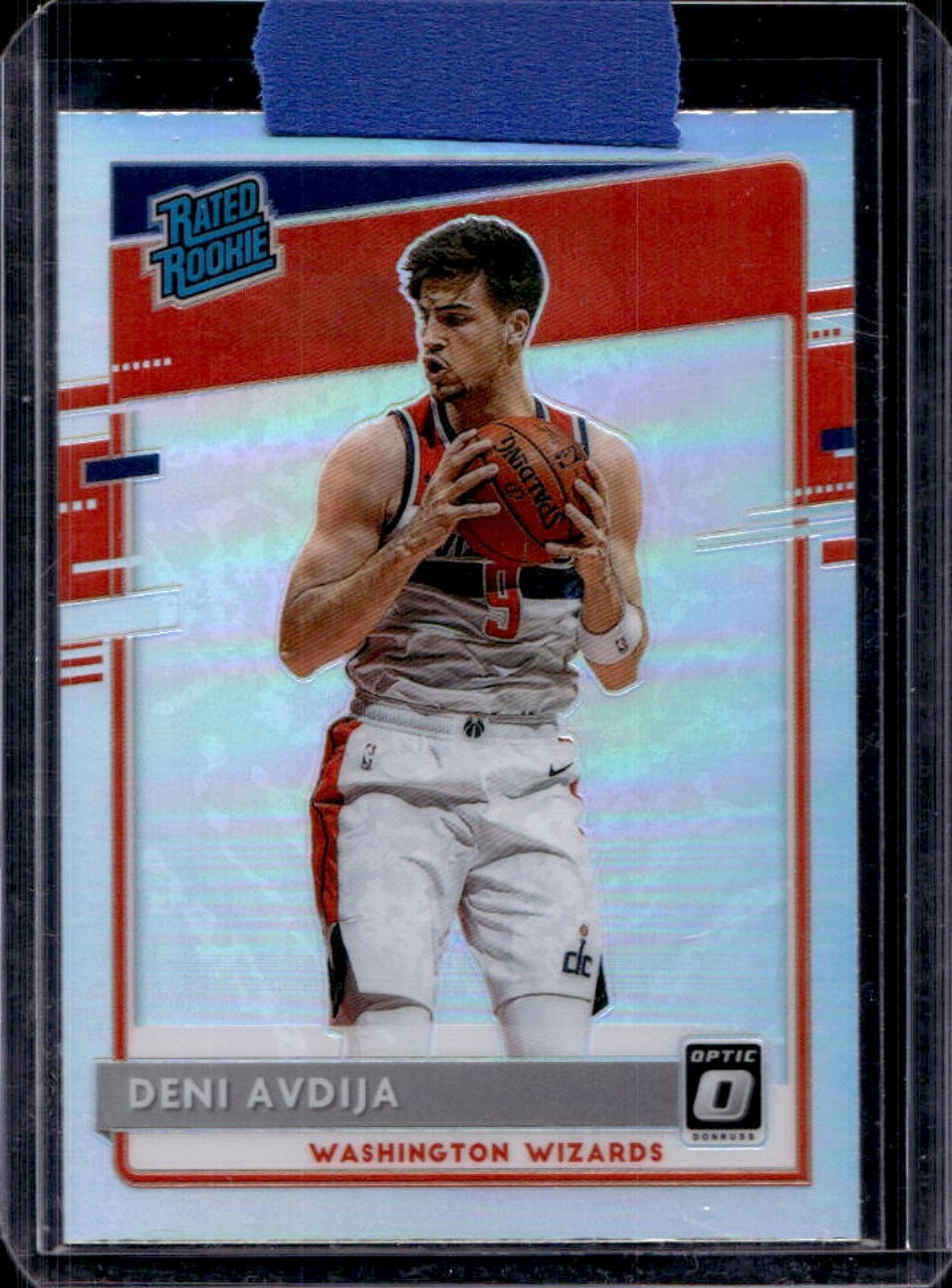 2020-21 Donruss Optic Deni Avdija Holo Rookie RC #159 Wizards