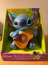 Musical Bubble Machine Disney Stitch with Guitar NEW