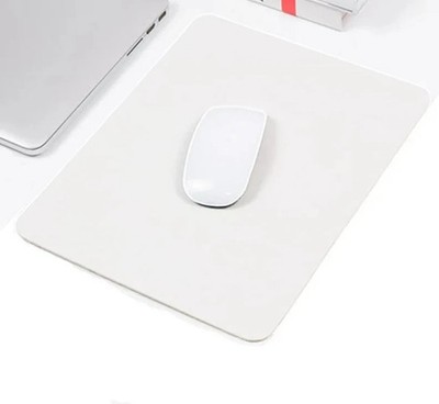 1 pc Small PU Leather Mouse Pad Non-Slip Waterproof Gaming Desk Mat for PC