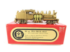 Westside Models Brass HOn3 Scale 2-Truck Shay Steam Logging Locomotive