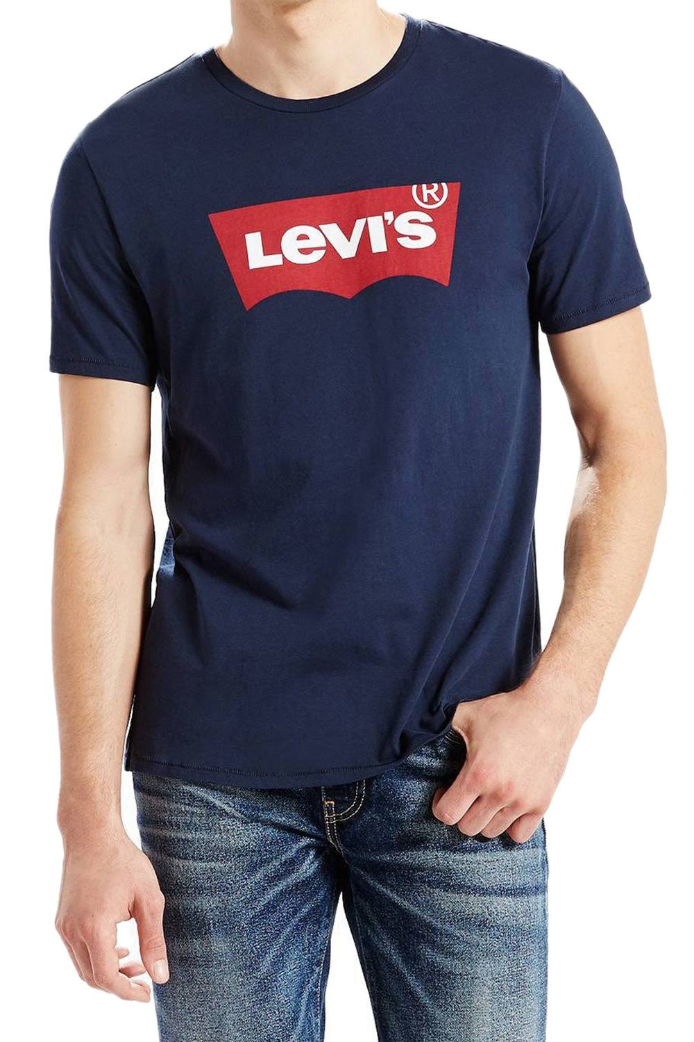Levi`s Abbigliamento Uomo T-shirt XS Blu 17783