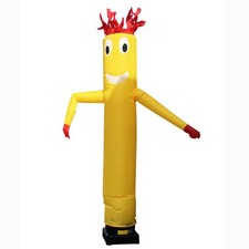 10ft Inflatable Wacky Waving Flailing Arms Tube Man Dancing Air Puppet, No Pump