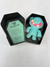 Deddy Bears ZOMBEAR zombie Mini 5" Plush Coffin Case Box New Open 2023 Ltd Ed