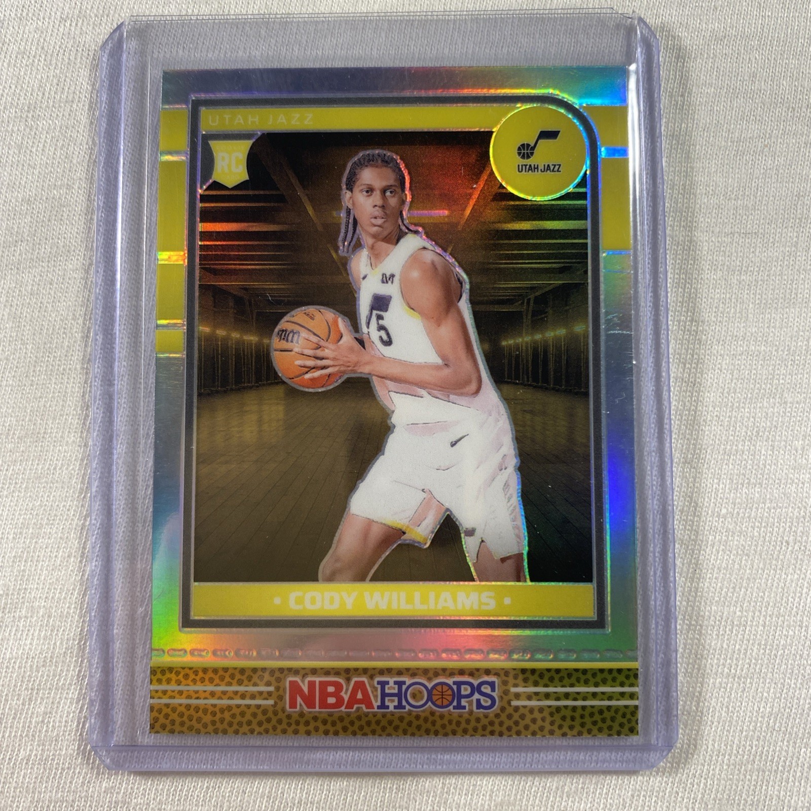 2024-25 Panini Nba Hoops - Rookies Premium Silver Prizm #240 Cody Williams (RC)