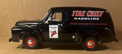 Gearbox 1/18  1953 Ford F-100 Delivery Truck, Texeco, Black, Detailed Engine, LE