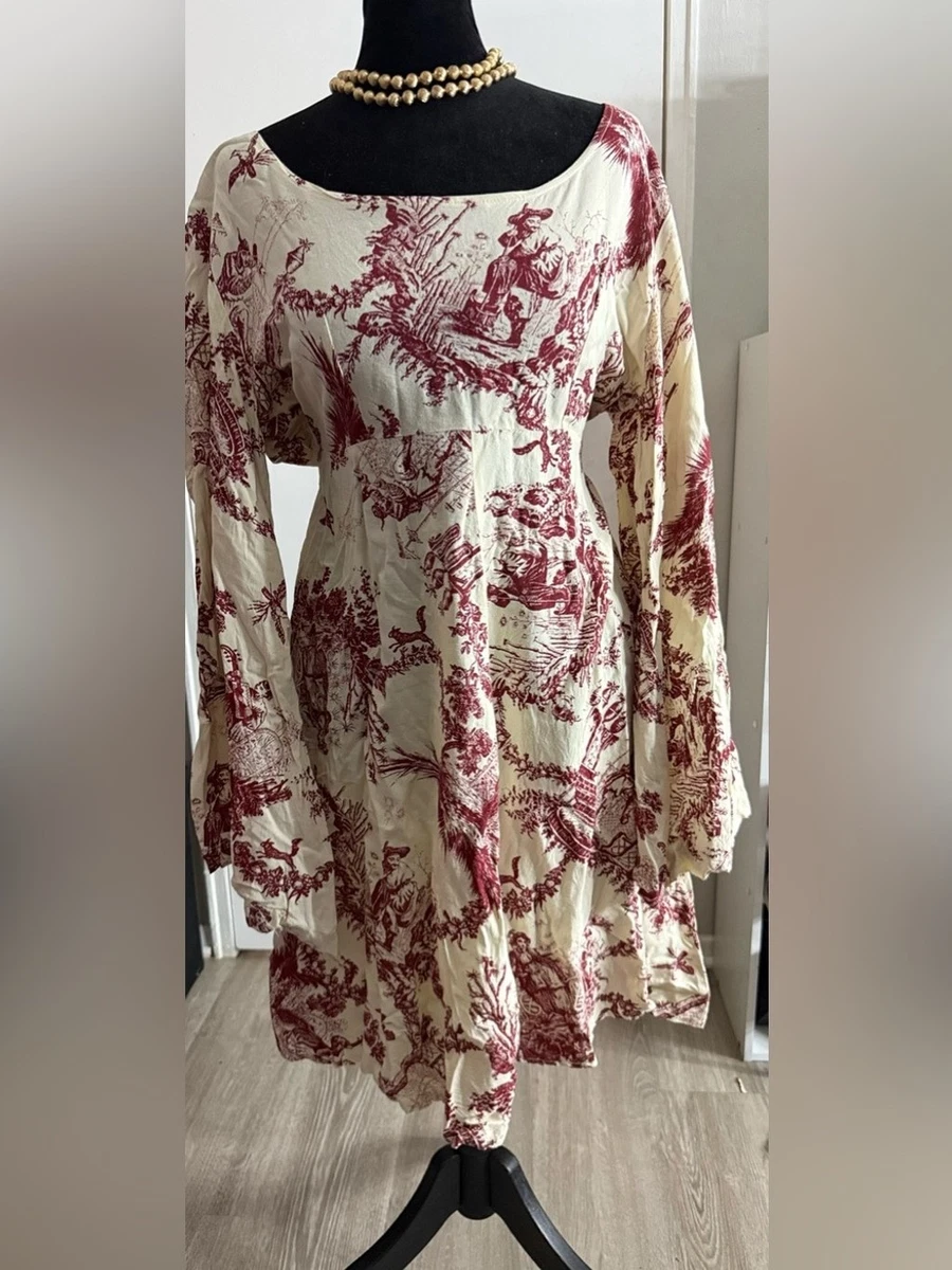 Bell Sleeve Dress Vtg In Women's Vintage Dresses for sale | eBay