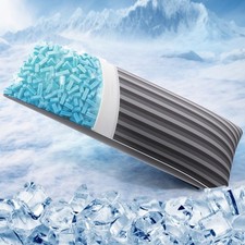 Cooling Body Pillow for Adults, Long Pillow for Bed, Firm Body Pillow for Sid...