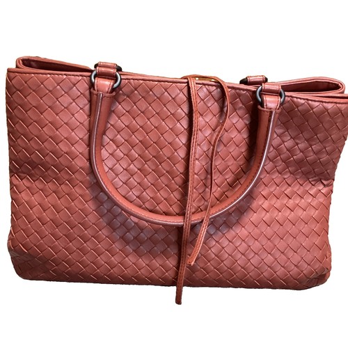 Bottega Veneta Intrecciato Top Handle Bag